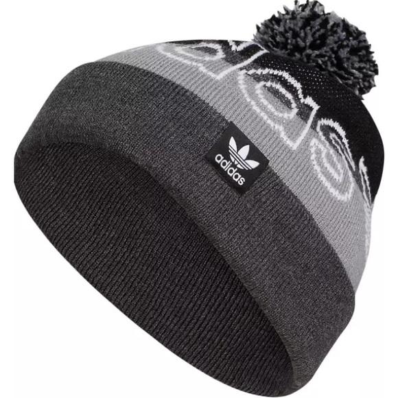 🆕✔️✔️ADIDAS RETRO POMPOM BEANIE ✔️✔️🆕 - Picture 6 of 9